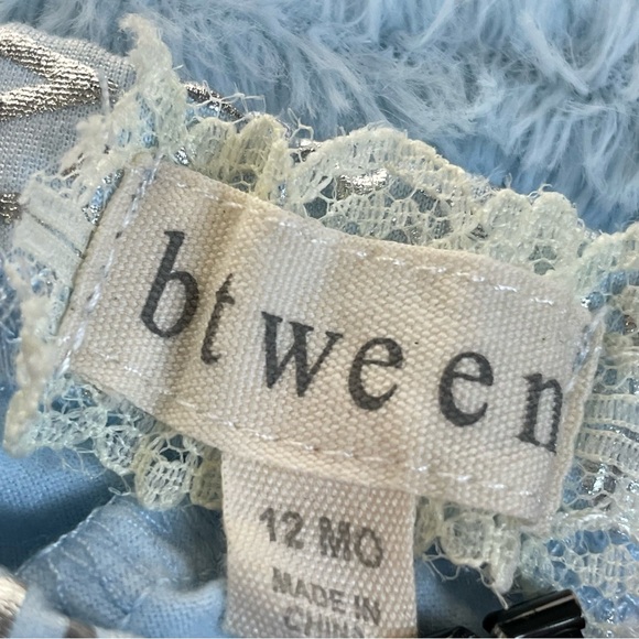 btween Blue Snowflake Top And Leggings Set Size 12m - Picture 6 of 7